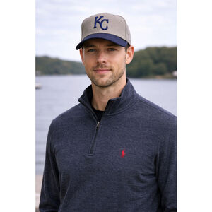 Vintage Kansas City Royals Hat MLB Baseball New Era Size 7 1/4